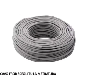CAVO FILO ELETTRICO FROR TRIPOLARE NPI GRIGIO AL METRO SEZIONE 3X6 mm - Bild 1 von 1