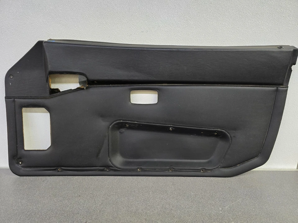 BONITO PANEL PUERTA PASAJEROS ORIGINAL PORSCHE 944 NEGRO 1986-91 #21 USADO Foto 1 de 4