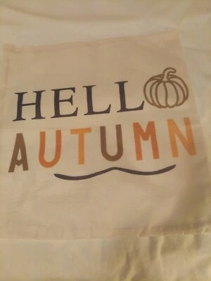 Fall Pillow Cover. 18x18.No Filler. - Image 1 of 3