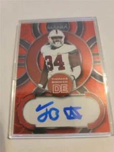 2022 Wild Card Auto Mania Thomas Booker red AM-C22 - Picture 1 of 2