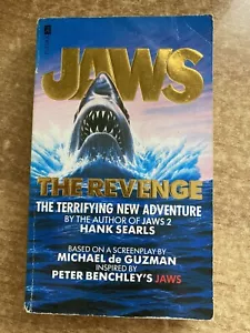british Novel UK JAWS The Revenge Hank Searls 1987 Softcover Shark Book Univers - Bild 1 von 10