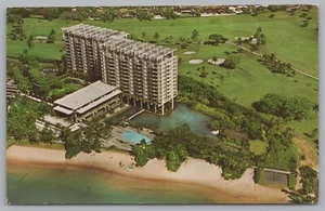 Tarjeta postal vintage The Kahala Hilton Hotel, Kahola Avenue, Honolulu, Hawaii, EE. UU. - Imagen 1 de 2