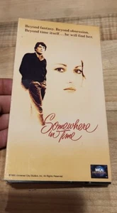 Somewhere In Time 1980 (1991, VHS) Christopher Reeve, Jane Seymour - Picture 1 of 3