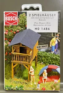 German Made Busch 2-pack Playhouses Kit HO 1486 - Picture 1 of 4