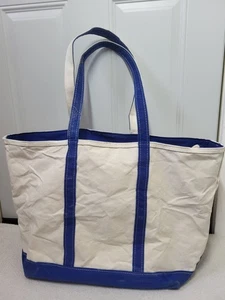 Vintage LL Bean Boot und Tasche großer Reißverschluss oben Freeport Maine - Bild 1 von 17