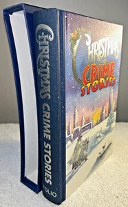 Folio Book of Christmas Crime Stories Illus by Michael Foreman 2004 & Slip Cover - Picture 1 of 19
