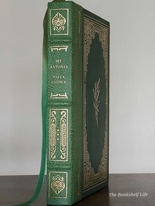 Franklin Library My Antonia by Willa Cather • Leather Classic Historical Novel - Foto 1 di 13