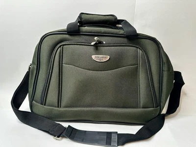Bolsa de viaje Dockers - Equipaje de mano de lona verde mediano para pasar la noche 16x11x5 Foto 1 de 4