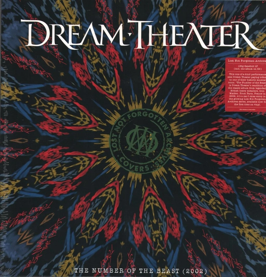 Dream Theater Number of the Beast (2002) Double LP Vinyl NEW - Image 1 of 1