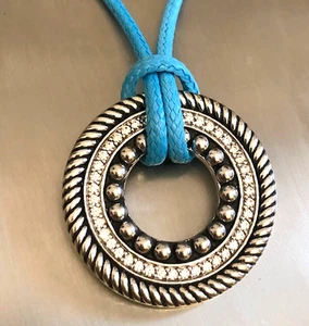 Ti SENTO MILANO Pendentif collier argent massif et Zircon 925 - Imagen 1 de 9