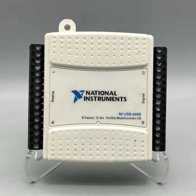 Dispositivo de E/S multifunción National Instruments USB-6008 DAQ adquisición de datos Foto 1 de 4