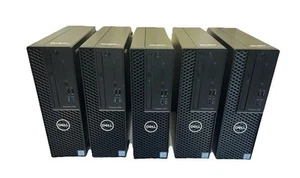 LOT x5 Dell Precision 3431 SFF i5-9500 8GB RAM 256GB SSD Win 10/11 PRO Desktop - Picture 1 of 24