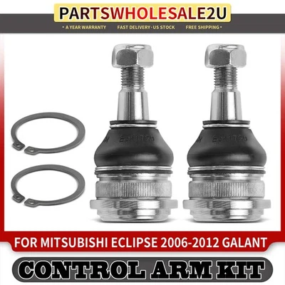 2x Rótula inferior delantera para Mitsubishi Eclipse 2006 2007-2012 Galant 2004-2011 Foto 1 de 4