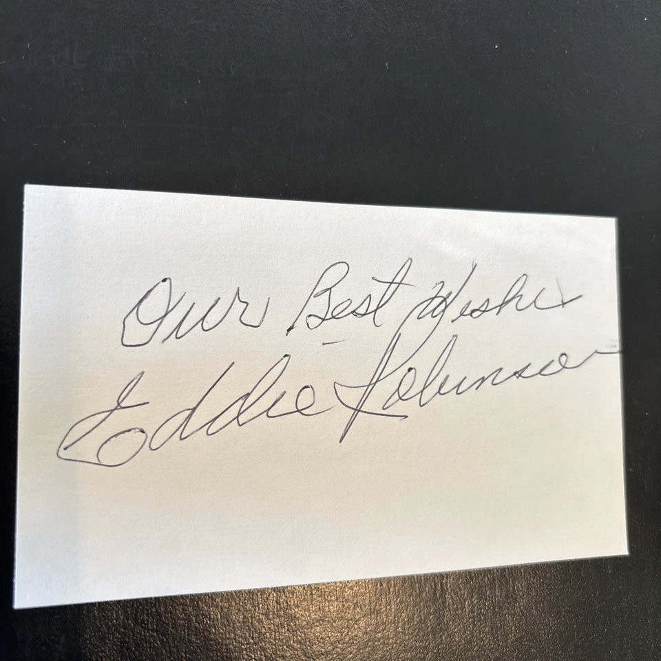 Eddie Robinson - 56 Year Grambling State Head Football Coach - CFBHOF,  D. 2007 - Image 1 of 1