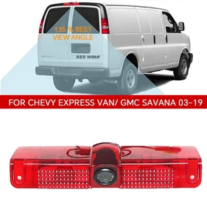 Backup Rear View Camera 3rd Light for Chevy Express Van/GMC Savana Van 2003-2019 - Picture 1 of 12