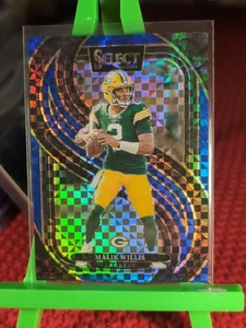 2024 Panini Select - Premier Level Malik Willis No.180 Blue Prizm #132/175 - Picture 1 of 5