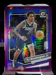 2023-24 Donruss Optic PJ Washington Jr. #92 Pink Hyper Dallas Maverick - Picture 1 of 2