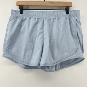 Nike Dri-Fit Tempo Running 3" Shorts Light Blue Women XL Lined Athletic Workout - Picture 1 of 7
