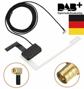 DAB+Scheiben Antenne für JVC Kenwood Sony Alpine Pioneer Aktiv Radio Adapter DEU - Picture 1 of 3