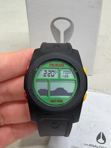 Nixon Rhythm Tide Uhr in Black Rasta - NEU - Bild 1 von 10
