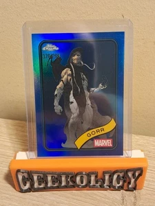 2025 Topps Chrome Marvel Gorr Blue Refractor #/299 - Bild 1 von 2