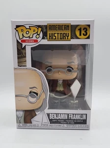 Funko Pop! Icons - American History - Benjamin Franklin # 13 NEU - Bild 1 von 6
