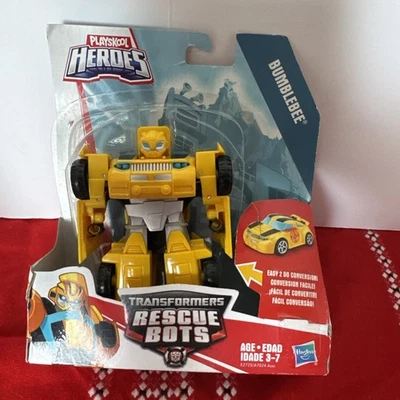 Transformers Rescue Bots PLASKOOL BUMBLEBEE Clásico Héroes Equipo Juguete Foto 1 de 4