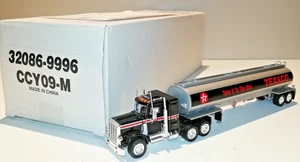 Matchbox Ultra 1:100 Truck Peterbilt 359 TEXACO Oil Tanker Sattelzug OVP CCY09-M - Bild 1 von 16