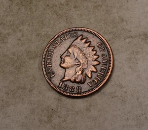Centavo cabeza india 1888 * muy fino en estado bastante bueno * XI627 - Imagen 1 de 2