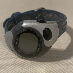 Nike Unisex 43mm Digital Watch 35 lap Grey Super Multi-Function WG45-4000 - - Picture 1 of 7
