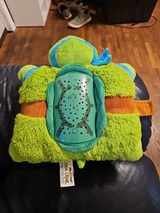 Pillow Pets Dream Lites Teenage Mutant Ninja Turtles TMNT Leonardo Plush READ - Picture 1 of 3