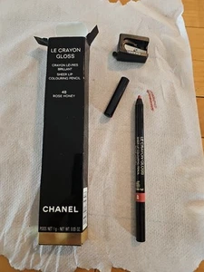 CHANEL Le Crayon Gloss Matita Colorante Labbra Trasparente 48 Miele Rosa LEGGI - Foto 1 di 5