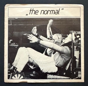 THE NORMAL T.V.O.D. Warm Leatherette Picture Sleeve 45 rpm 7" First Press Vinyl - Picture 1 of 2
