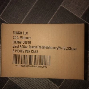 sealed case funko soda freddie mercury - Picture 1 of 3