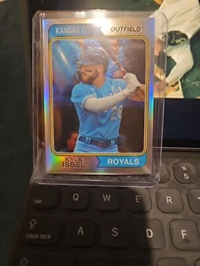 2023 Topps Heritage High Number KYLE ISBEL CHROME REFRACTOR /374 #535 - Picture 1 of 2