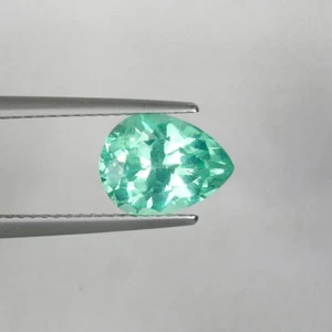 2,42 ct HERMOSA APATITA NATURAL BRILLANTE Forma de Pera 4640 BL - Imagen 1 de 2