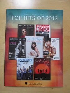 TOP HITS OF 2013 - PIANO / VOICE / GUITAR - BOOK - Imagen 1 de 3