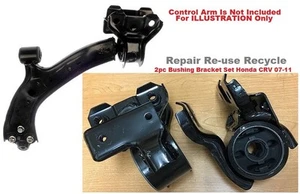 2pcSet fits Honda CRV 2007 2008 2009 2010 2011 Front Control Arm Bushing Bracket - Picture 1 of 2