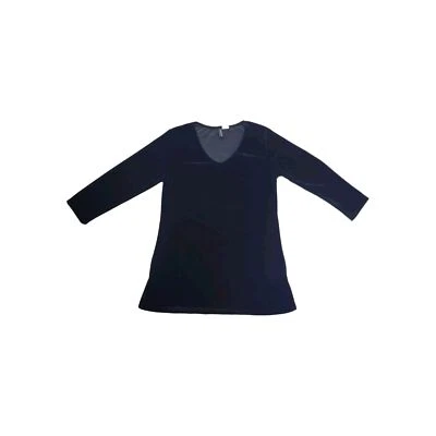 Suéter Jason Maxwell Para Mujer Talla Mediana Cuello en V Negro Hecho en EE. UU. De Colección Foto 1 de 4