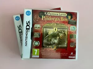 ds PROFESSOR LAYTON and Pandora's Box Game (Works On US Consoles) Region Free - Picture 1 of 5