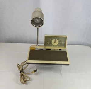 Lampada da scrivania radio orologio vintage MCM Westinghouse modello H972XL stato solido serie Lumina - Foto 1 di 22