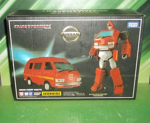 TRANSFORMERS MASTERPIECE MP-27 TAKARA NISSAN CHERRY VANETTE IRONHIDE VAN FIGURE - Picture 1 of 4