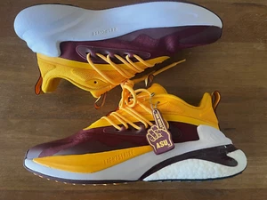 NEW adidas x Arizona State ASU Sun Devils Alphaboost V2 Size 10 Shoes IH6339 - Picture 1 of 13