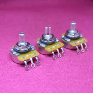 CTS 450 Split Shaft 2 x A250K + 1 x B250K Fine Spline Potentiometer Strat - Bild 1 von 3