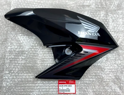 Cubierta panel delantero derecho Honda GLR125 CB125F 2015-2020 azul ónix nueva Foto 1 de 2
