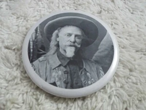 Buffalo Bill Cody ~ 2-1/4" Button Pinback Pin (A3) - Picture 1 of 2