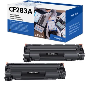 2PK CF283A Toner Compatible with HP LaserJet MFP M127fw M127fn M225dn M225dw - Picture 1 of 8
