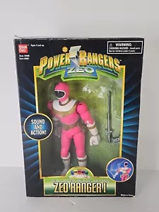 Power Rangers 8" Zeo Pink Ranger I Laser Blade Action Bandai 1995 - Picture 1 of 3