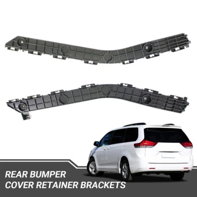 Rear Bumper Cover Retainer Bracket Left & Right Side For 2011-2020 Toyota Sienna Foto 1 de 4