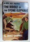 KEN HOLT MYSTERY #2 RIDDLE OF STONE ELEPHANT BRUCE CAMPBELL GROSSET 1952 HB DJ